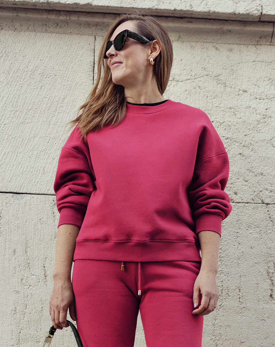 bluza BASIC pink