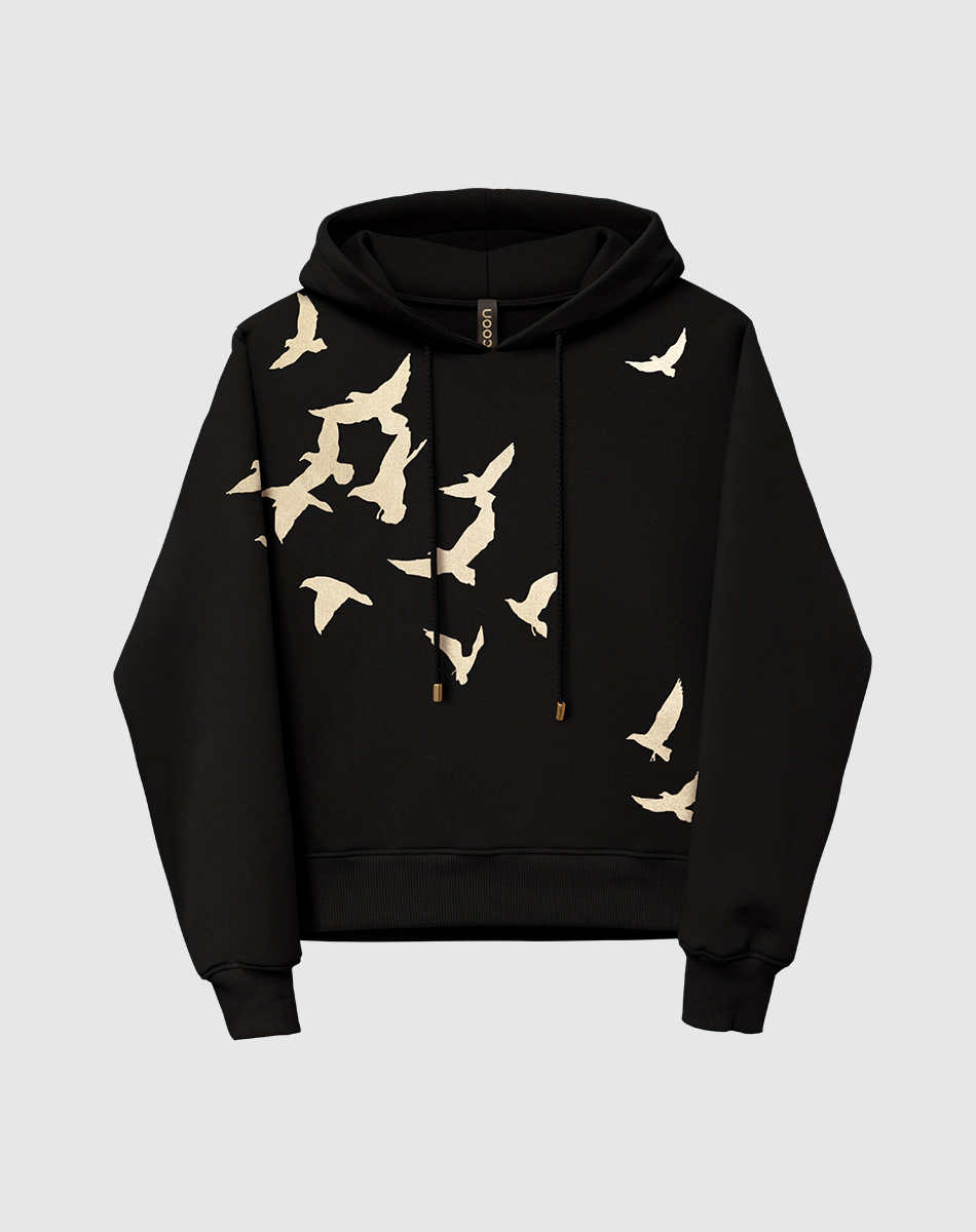 bluza SKY z kapturem czarna