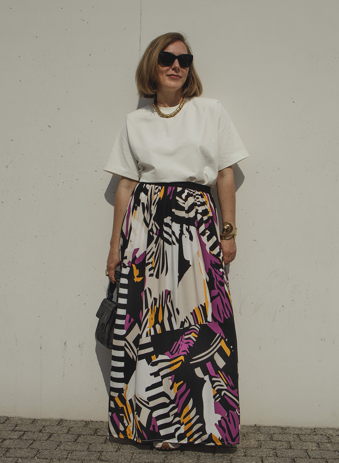 spódnica ABAJOUR maxi