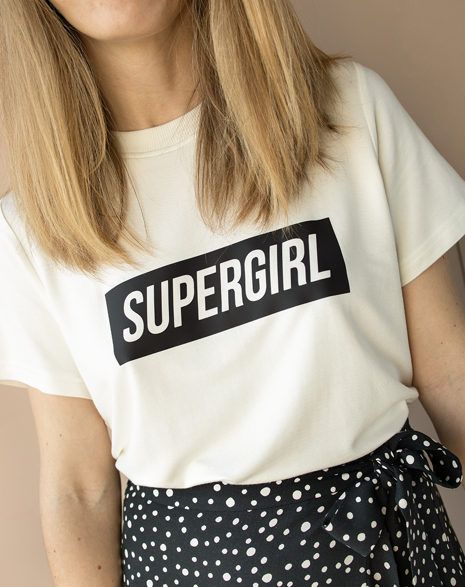 t-shirt SUPERGIRL